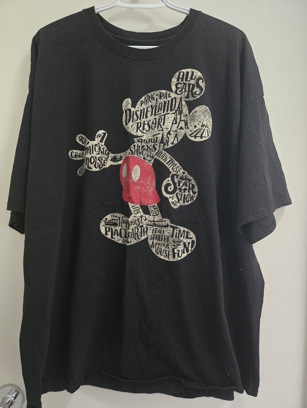 Mens Disneyland Mickey Mouse TShirt - 3XL